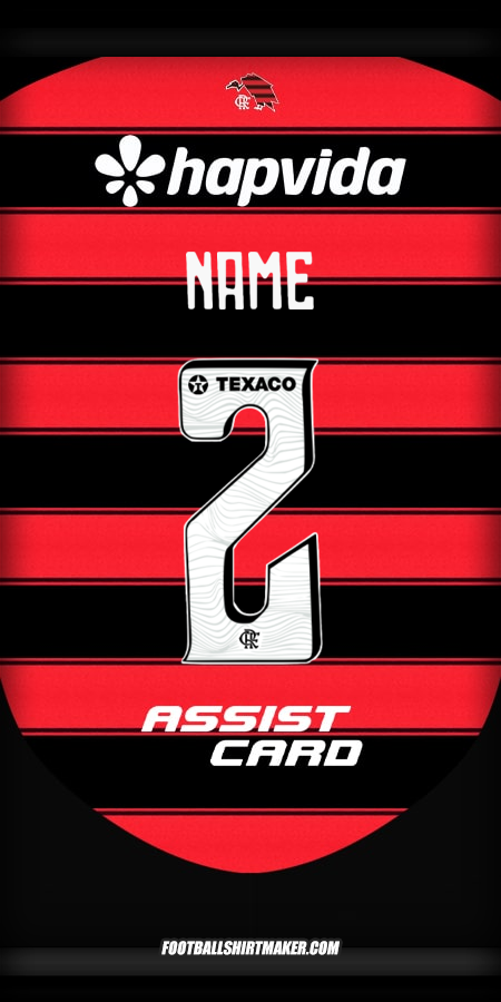 Shirt Flamengo 2025 -  name - 2