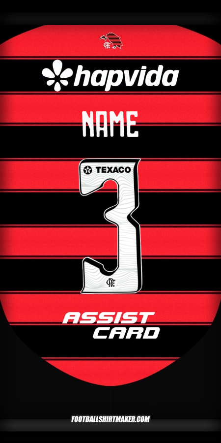 Shirt Flamengo 2025 -  name - 3