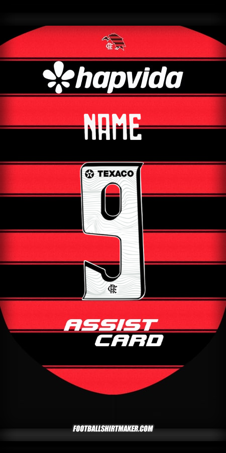 Shirt Flamengo 2025 -  name - 9