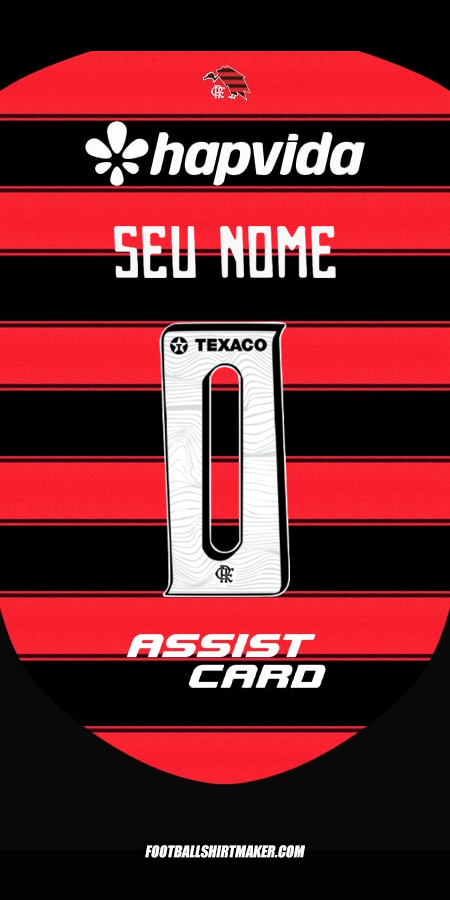 Camisa Flamengo 2025 -  seu nome - 0