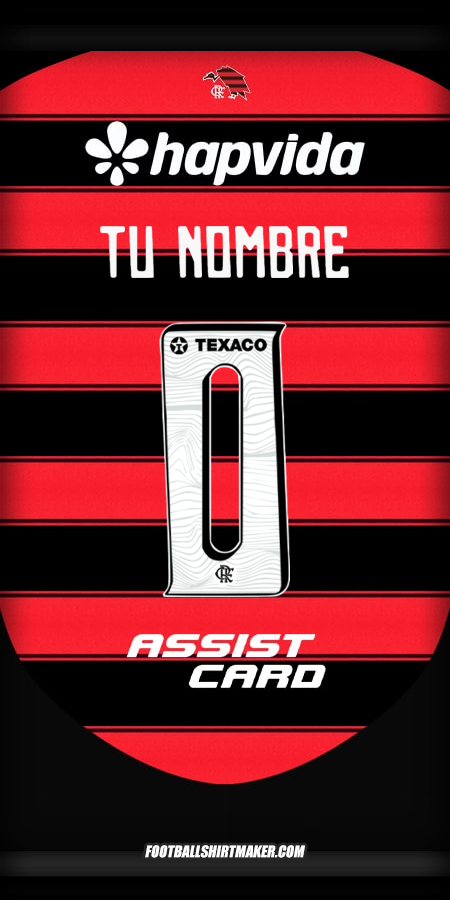 Camiseta Flamengo 2025 -  tu nombre - 0