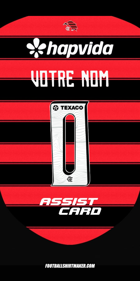 Maillot Flamengo 2025 -  votre nom - 0