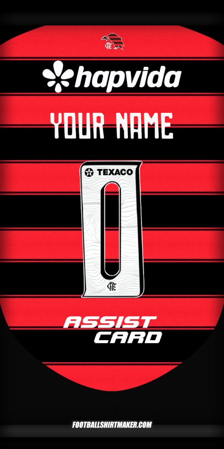 Jersey Flamengo 2025 -  your name - 0