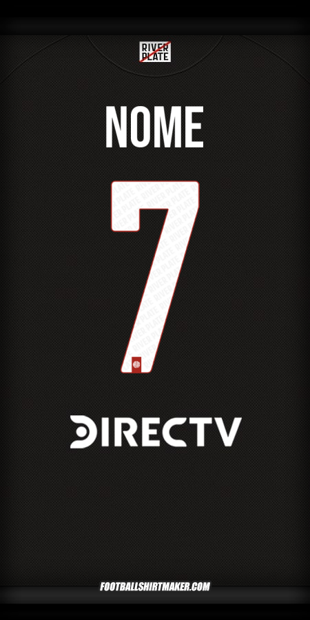 Camisa River Plate 2025/2026 Alternativa -  nome - 7