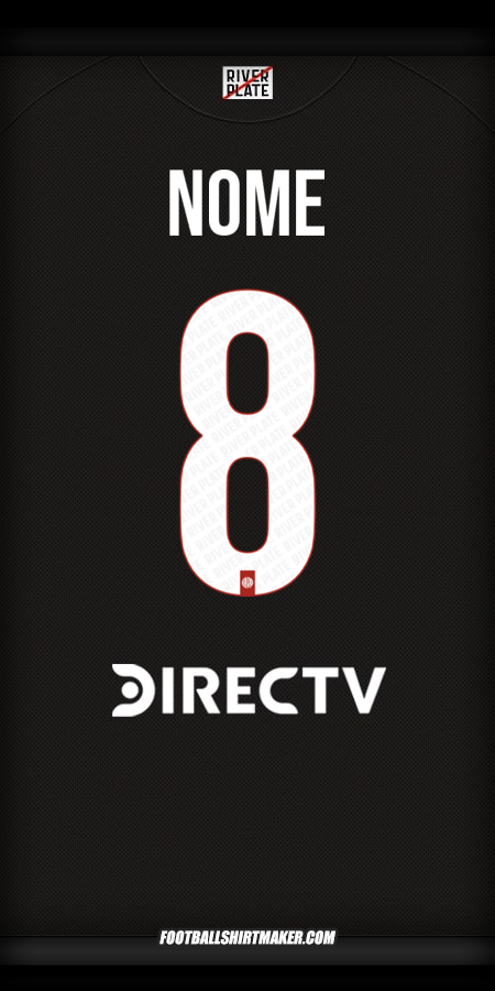 Camisola River Plate 2025/2026 Alternativa -  nome - 8