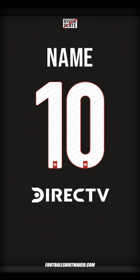 Shirt River Plate 2025/2026 Away -  name - 10
