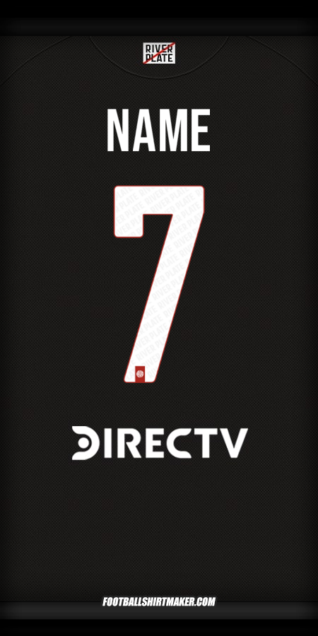Shirt River Plate 2025/2026 Away -  name - 7