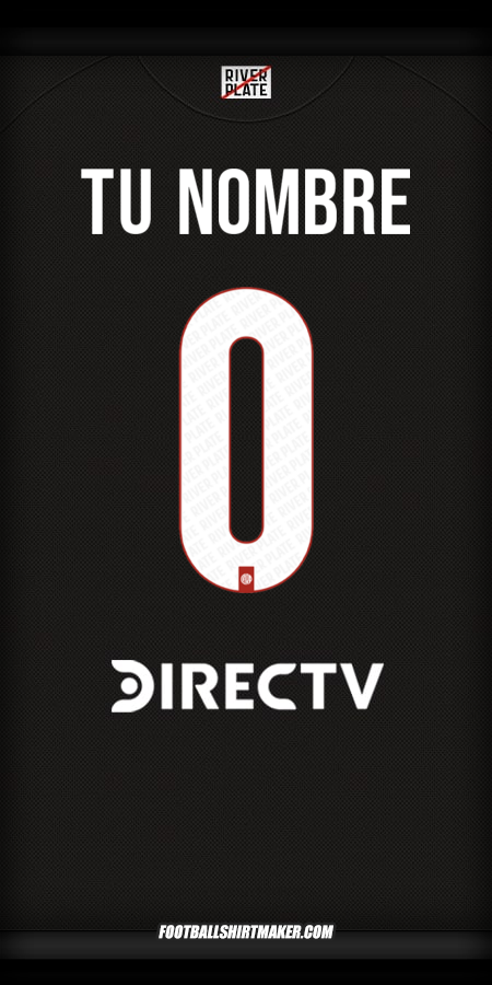 Camiseta River Plate 2025/2026 II -  tu nombre - 0