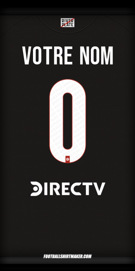 Maillot River Plate 2025/2026 II -  votre nom - 0
