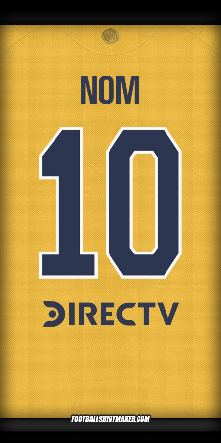 Maillot Boca Juniors 2025/2026 Extérieur -  nom - 10