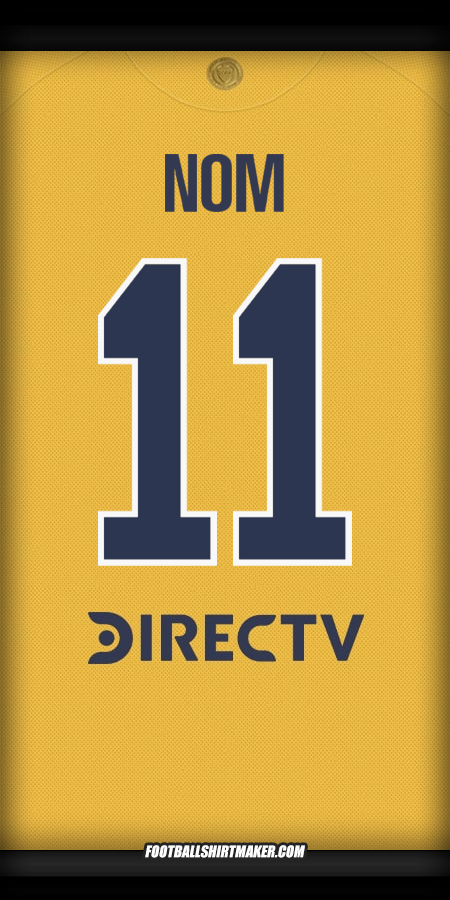 Maillot Boca Juniors 2025/2026 Extérieur -  nom - 11