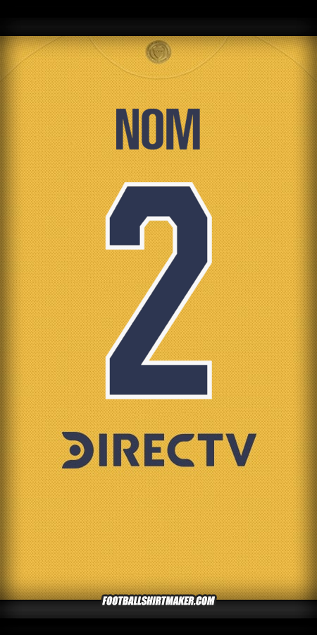 Maillot Boca Juniors 2025/2026 Extérieur -  nom - 2