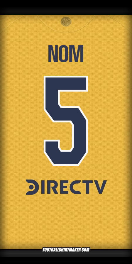 Maillot Boca Juniors 2025/2026 Extérieur -  nom - 5