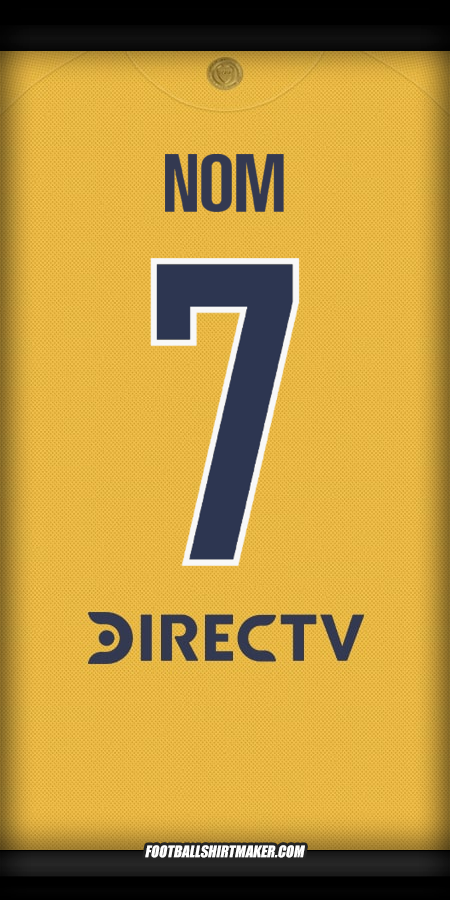 Maillot Boca Juniors 2025/2026 Extérieur -  nom - 7