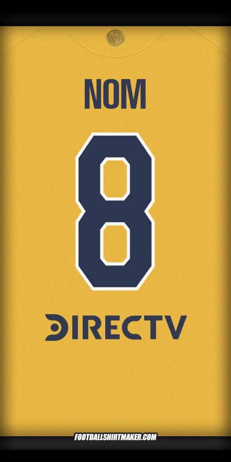 Maillot Boca Juniors 2025/2026 Extérieur -  nom - 8