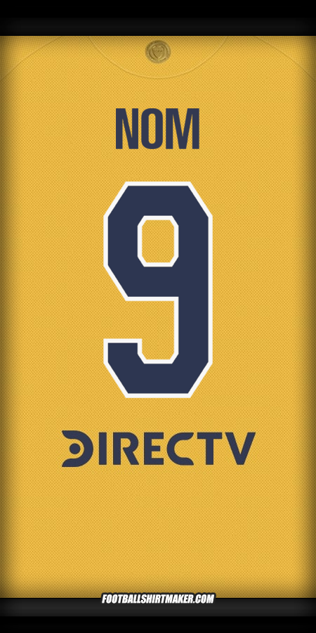 Maillot Boca Juniors 2025/2026 Extérieur -  nom - 9