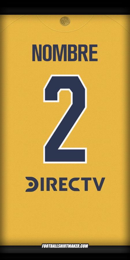 Jersey Boca Juniors 2025/2026 Visita -  nombre - 2