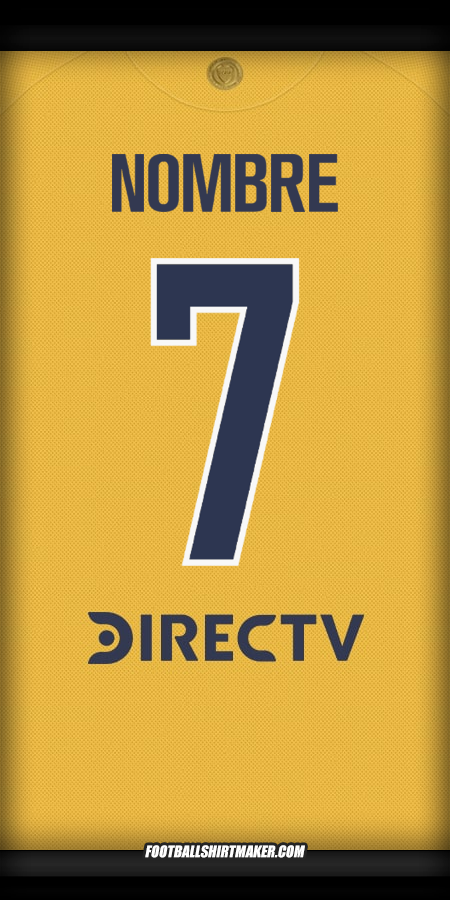 Jersey Boca Juniors 2025/2026 Visita -  nombre - 7