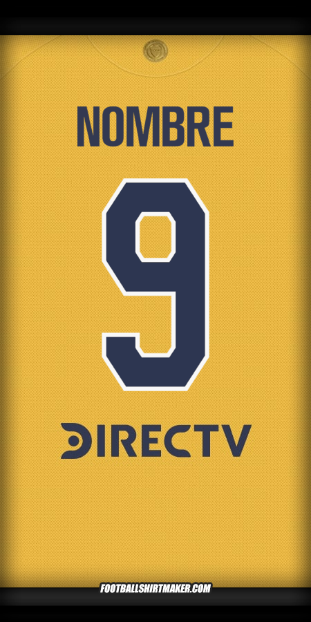 Jersey Boca Juniors 2025/2026 Visita -  nombre - 9