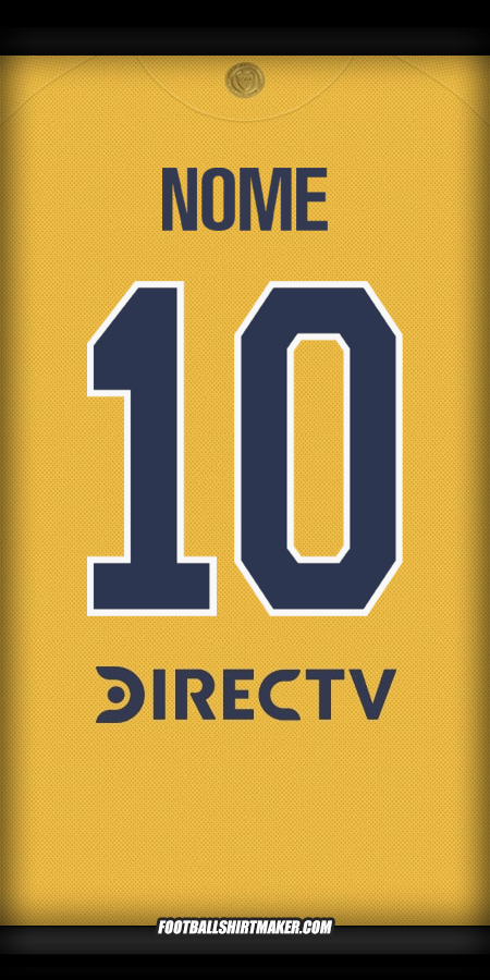 Camisola Boca Juniors 2025/2026 Alternativa -  nome - 10
