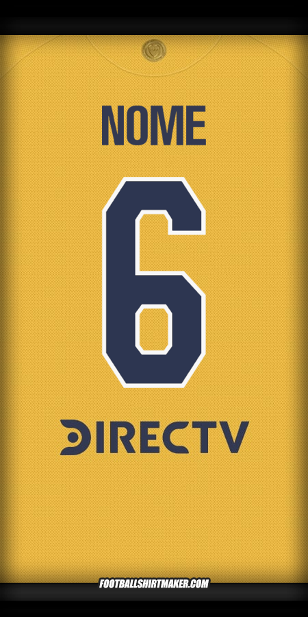 Maglia Boca Juniors 2025/2026 Seconda -  nome - 6