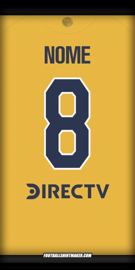 Camisa Boca Juniors 2025/2026 Alternativa -  nome - 8