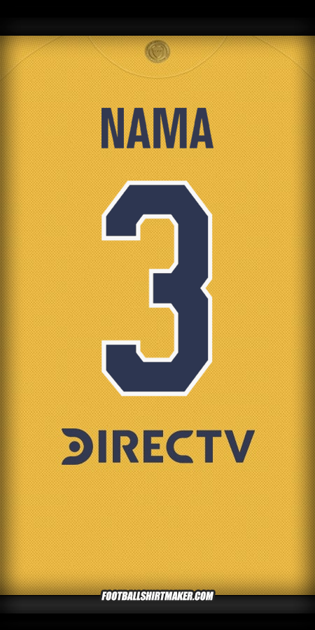 Jersey Boca Juniors 2025/2026 Alternatif -  nama - 3