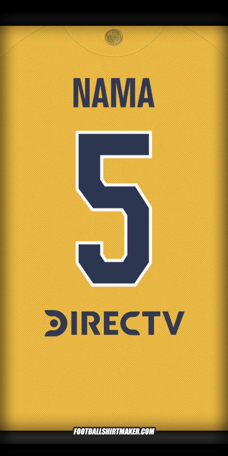 Jersey Boca Juniors 2025/2026 Alternatif -  nama - 5