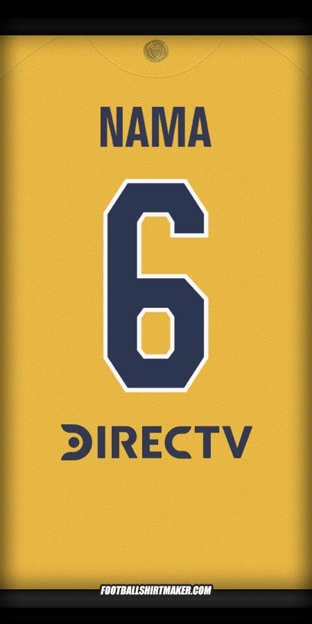Jersey Boca Juniors 2025/2026 Alternatif -  nama - 6