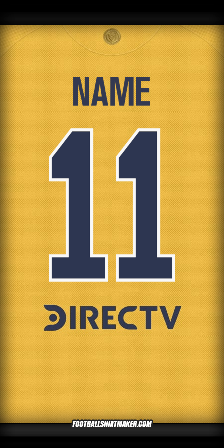 Jersey Boca Juniors 2025/2026 Away -  name - 11
