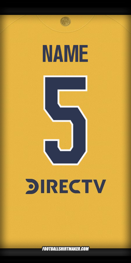 Shirt Boca Juniors 2025/2026 Away -  name - 5