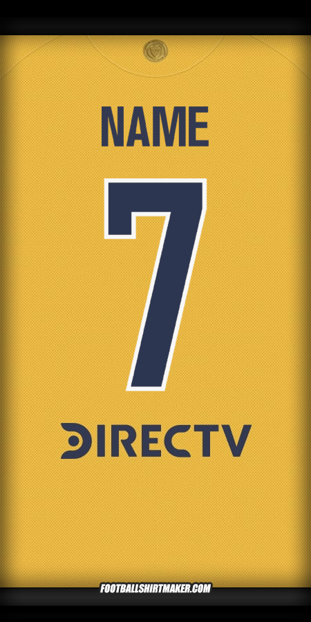 Jersey Boca Juniors 2025/2026 Away -  name - 7