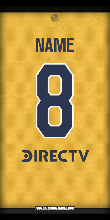 Jersey Boca Juniors 2025/2026 Away -  name - 8