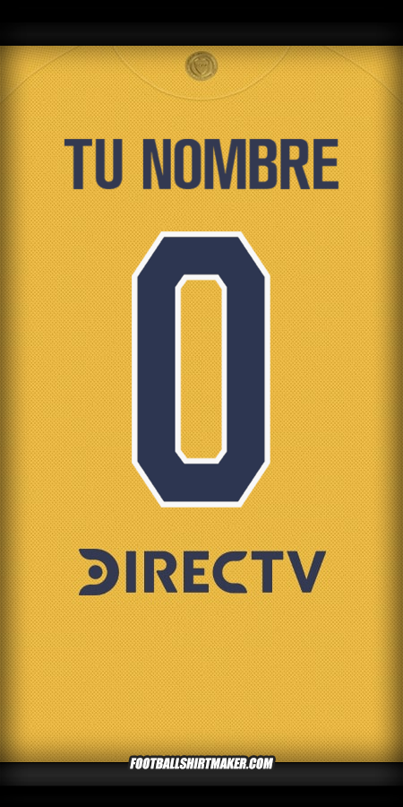 Camiseta Boca Juniors 2025/2026 II -  tu nombre - 0