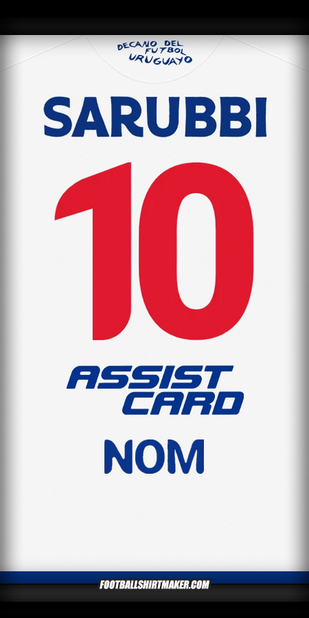 Maillot Club Nacional 2025 -  nom - 10