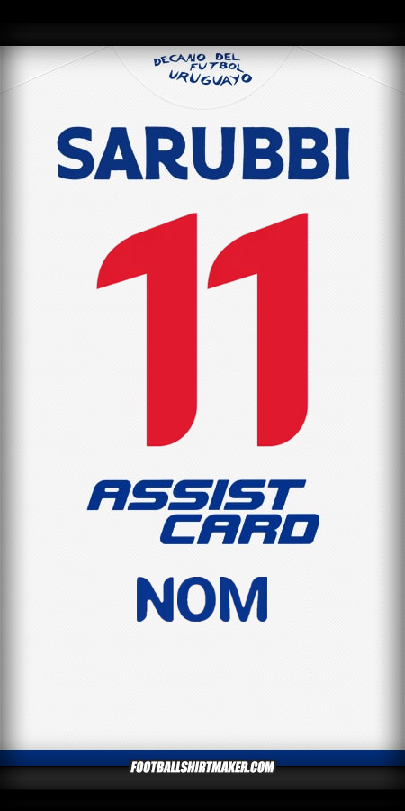Maillot Club Nacional 2025 -  nom - 11