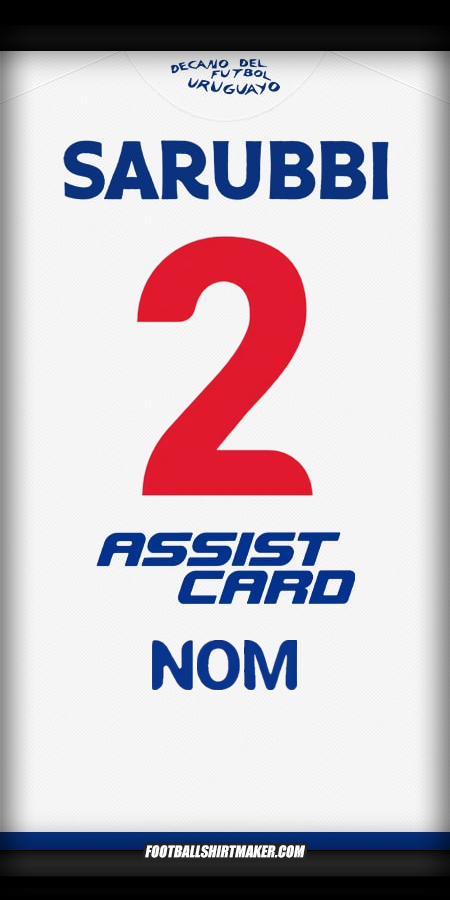 Maillot Club Nacional 2025 -  nom - 2
