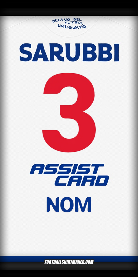 Maillot Club Nacional 2025 -  nom - 3