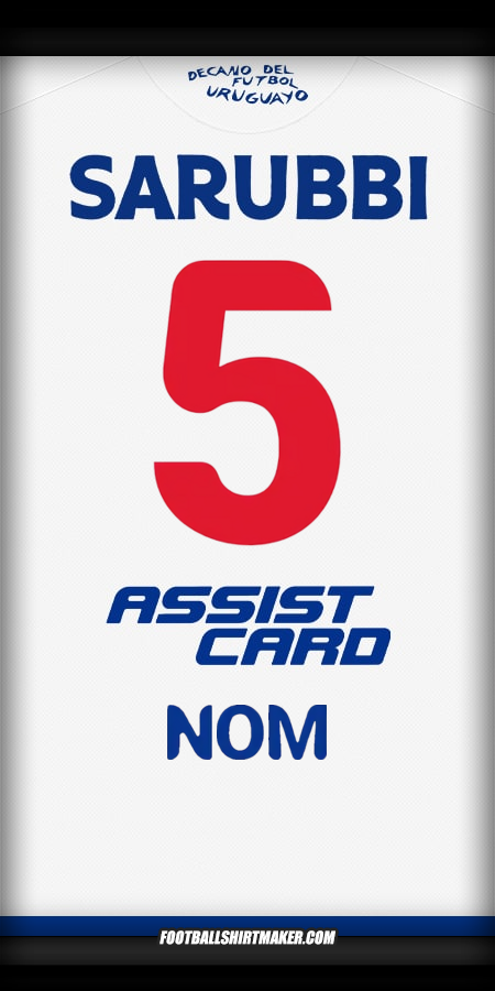 Maillot Club Nacional 2025 -  nom - 5