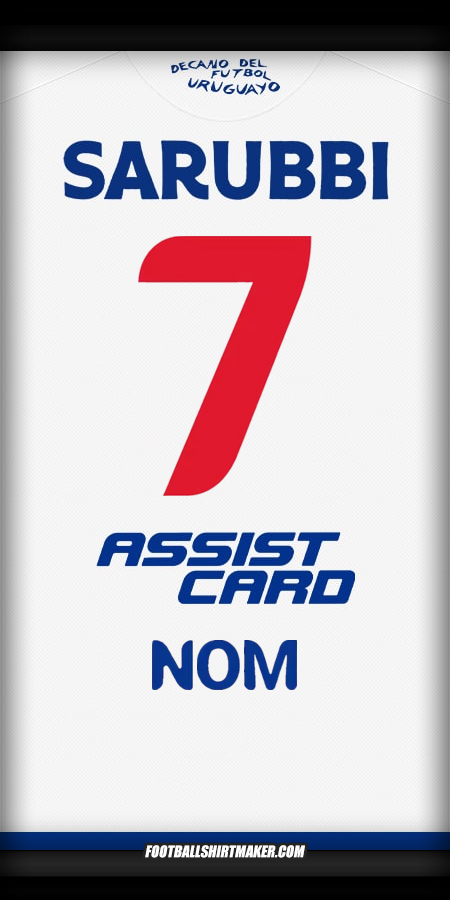 Maillot Club Nacional 2025 -  nom - 7