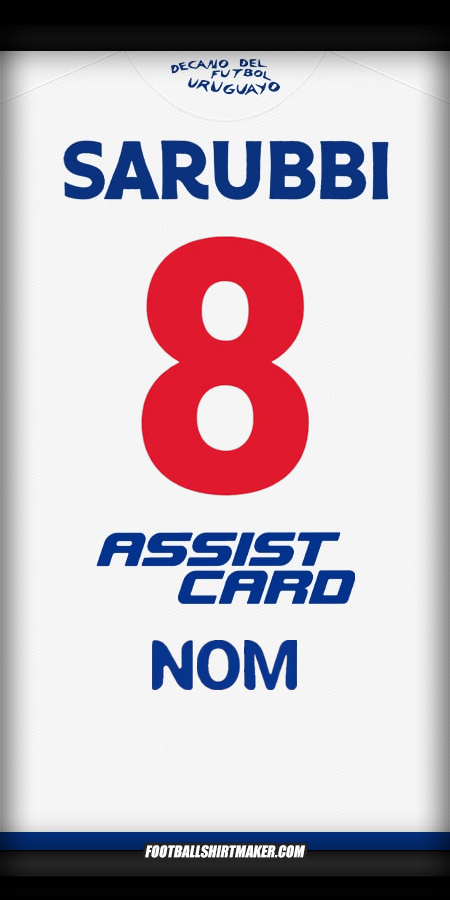 Maillot Club Nacional 2025 -  nom - 8