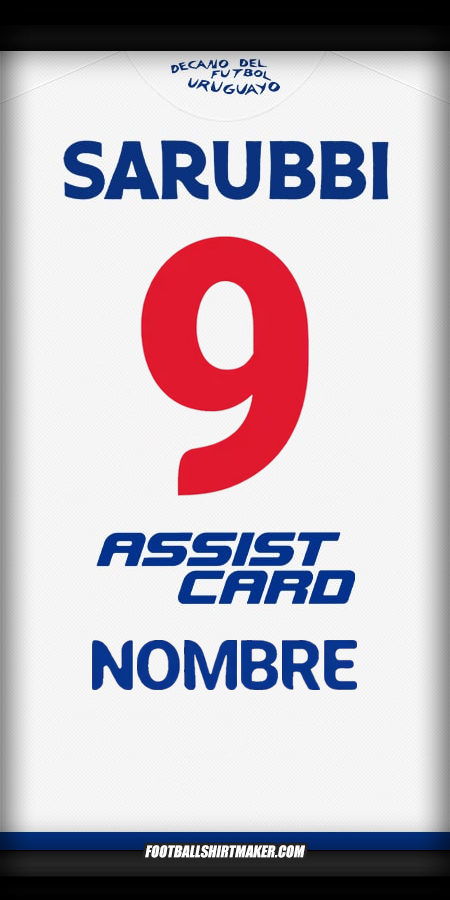 Jersey Club Nacional 2025 -  nombre - 9