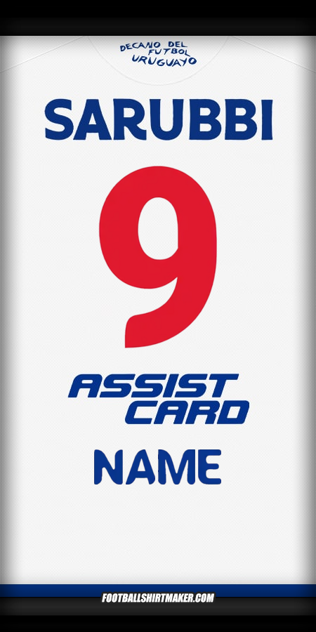 Trikot Club Nacional 2025 -  name - 9