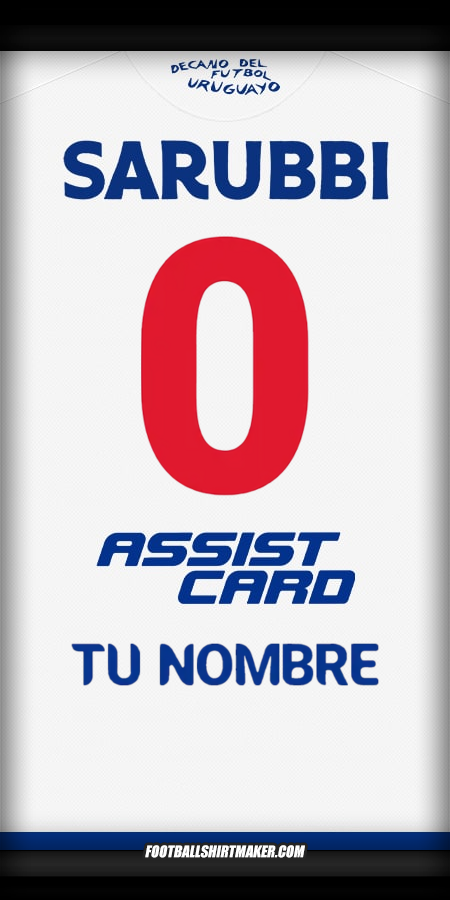 Camiseta Club Nacional 2025 -  tu nombre - 0