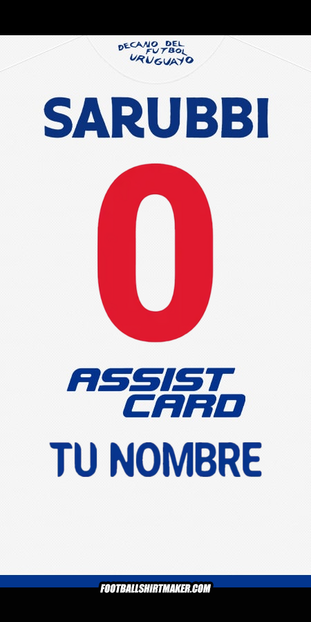 Jersey Club Nacional 2025 -  tu nombre - 0