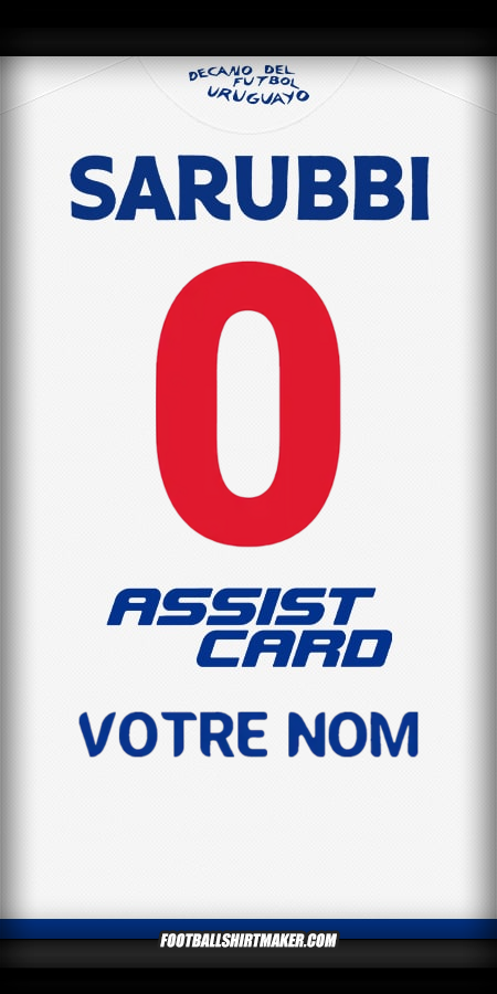 Maillot Club Nacional 2025 -  votre nom - 0