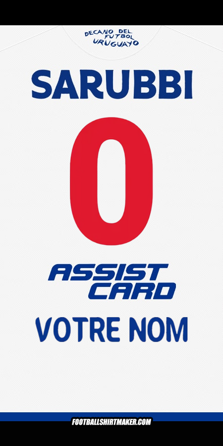 Maillot Club Nacional 2025 -  votre nom - 0