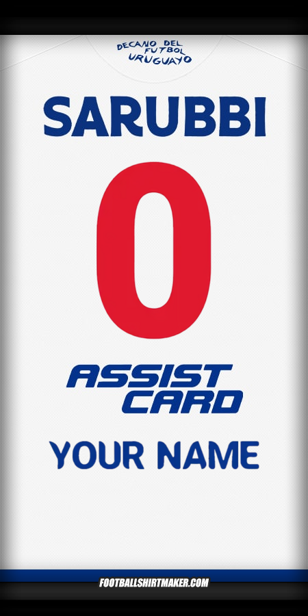 Shirt Club Nacional 2025 -  your name - 0