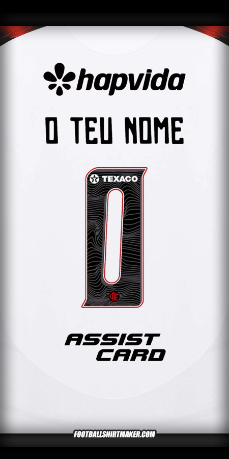 Camisola Flamengo 2025 II -  o teu nome - 0