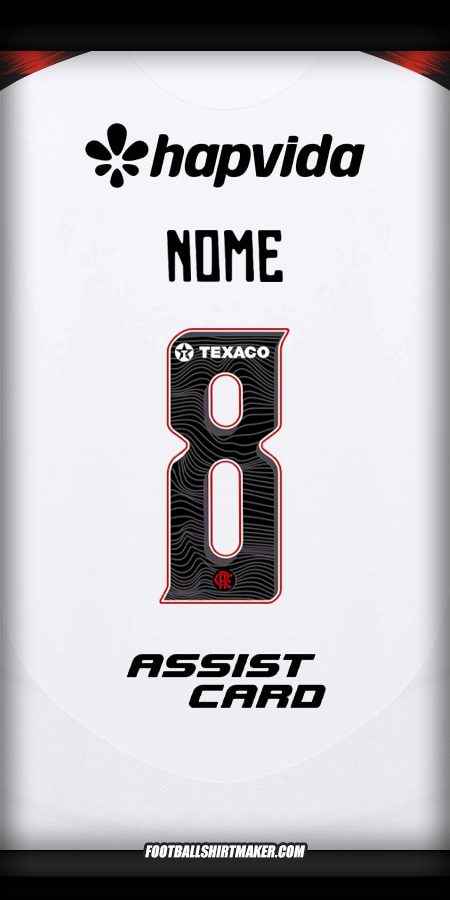Maglia Flamengo 2025 Seconda -  nome - 8